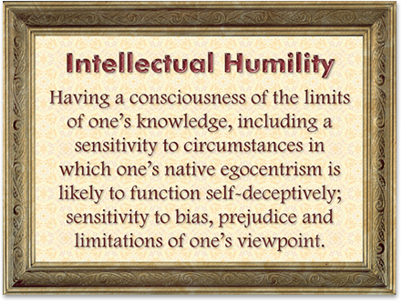 Intellectual Humility